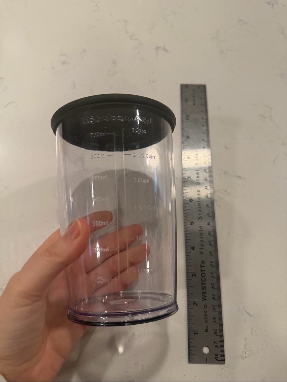 KitchenAid Cup with Measurements and Lid